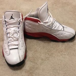 Jordan Red & White 13’s